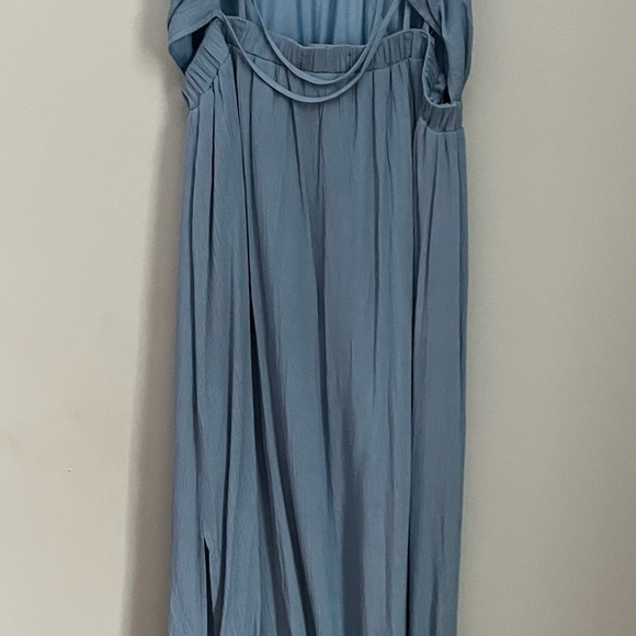 Lulus 	
Lost in Paradise Slate Blue Maxi Dress - Picture 2 of 3